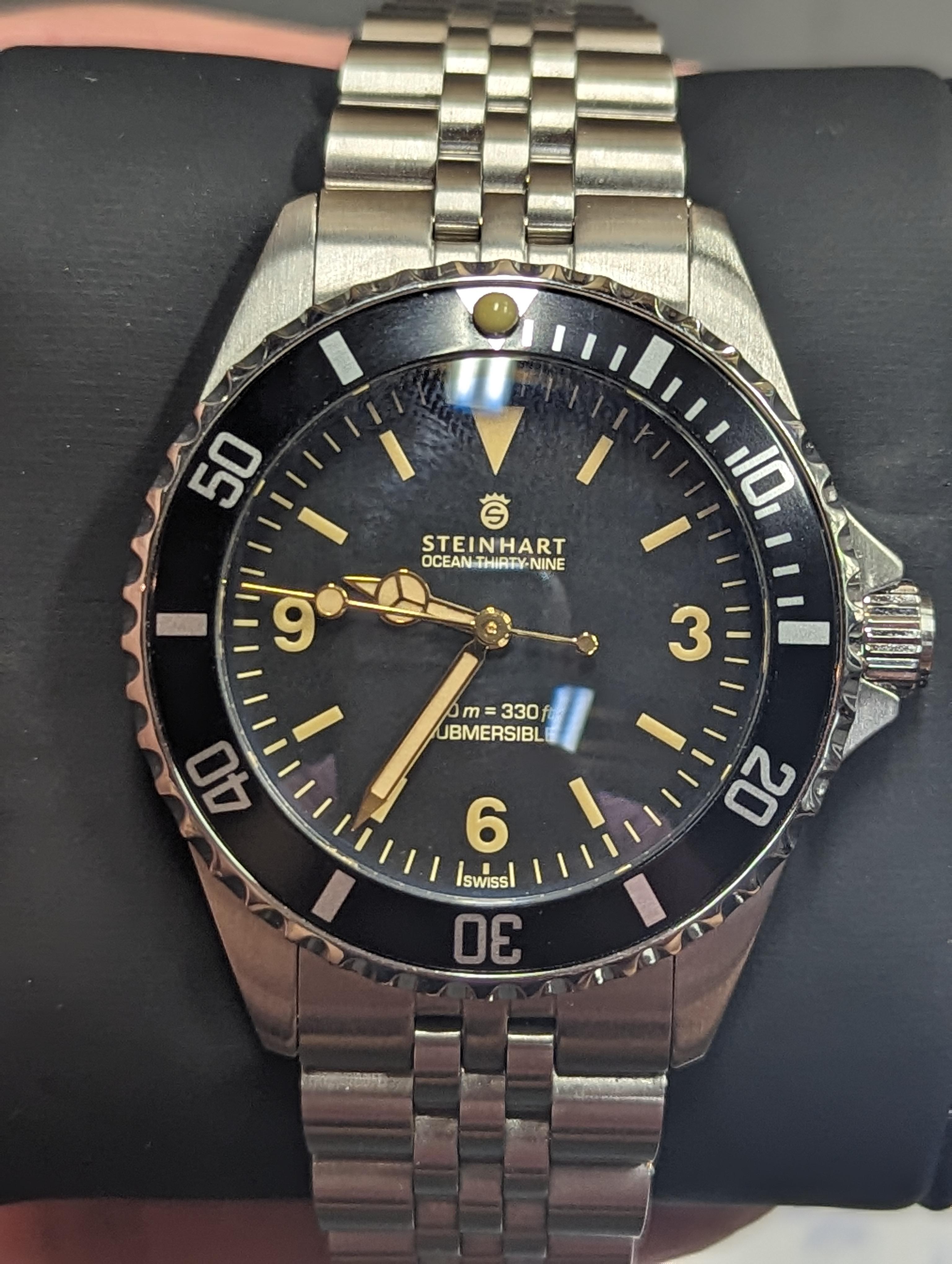 Steinhart ocean one hot sale 39 jubilee