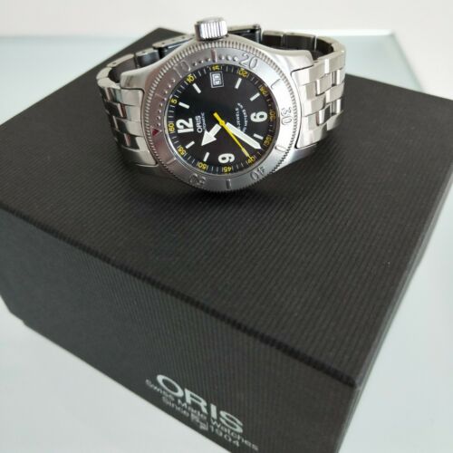 Couronne Et Tube Originaux Oris Big Crown Diver - Référence 7502, Acier Inoxydable - Neufs