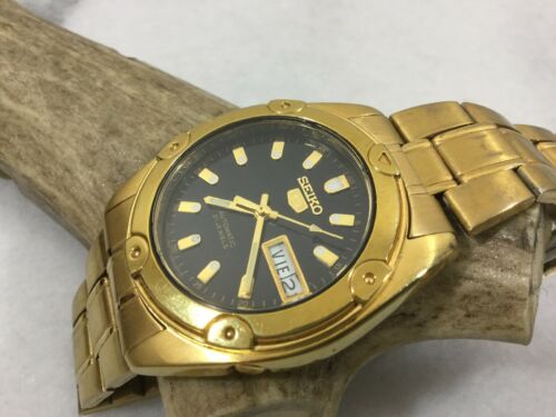 Vintage Seiko 5 Automatic 7S26 6030 Work Great Keeps Time