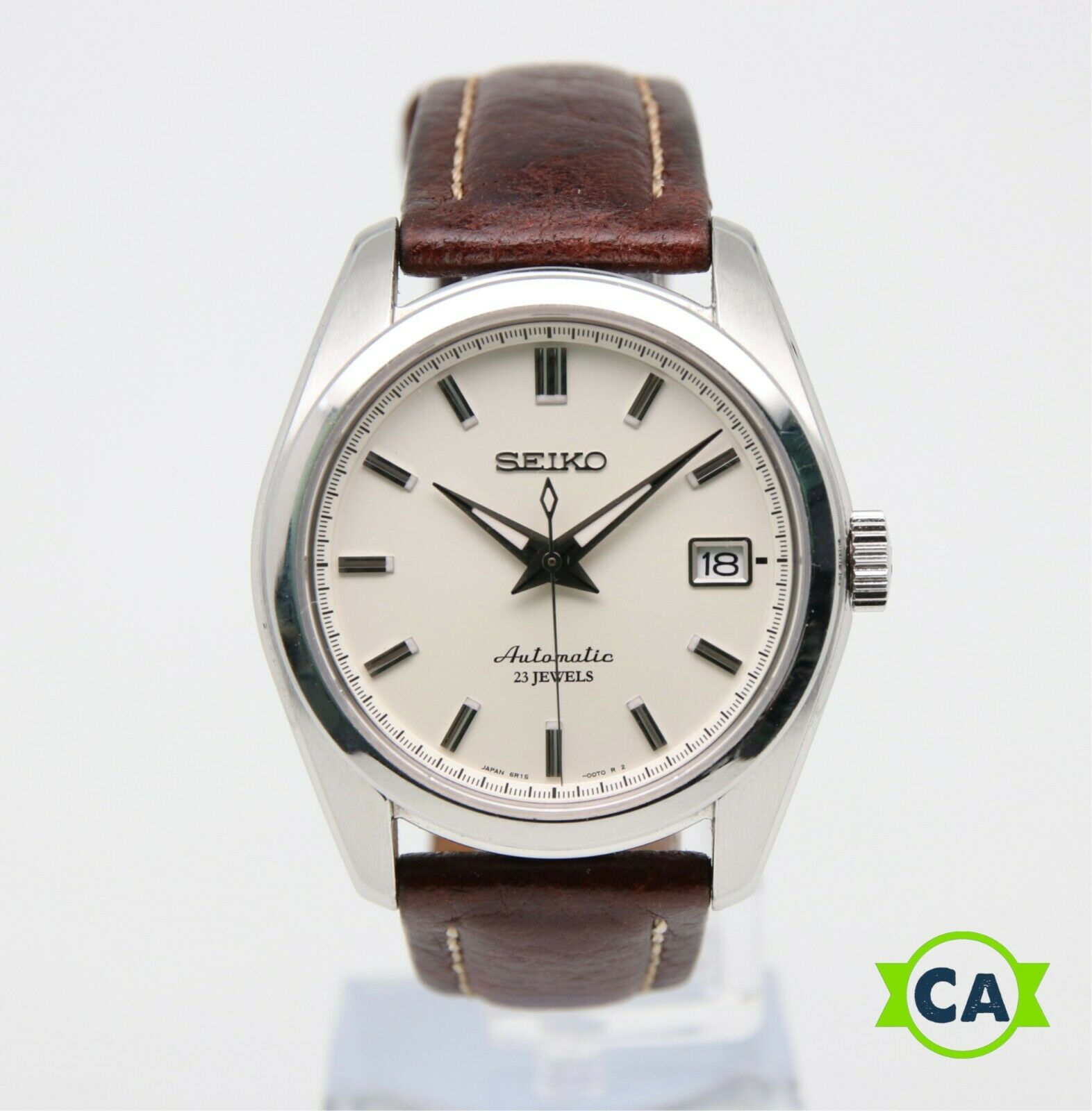 Seiko Presage SARB035 Men's Automatic 36mm White Dress watch extra Band  450174 | WatchCharts