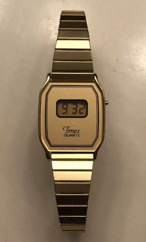 women's digital watch with expansion band