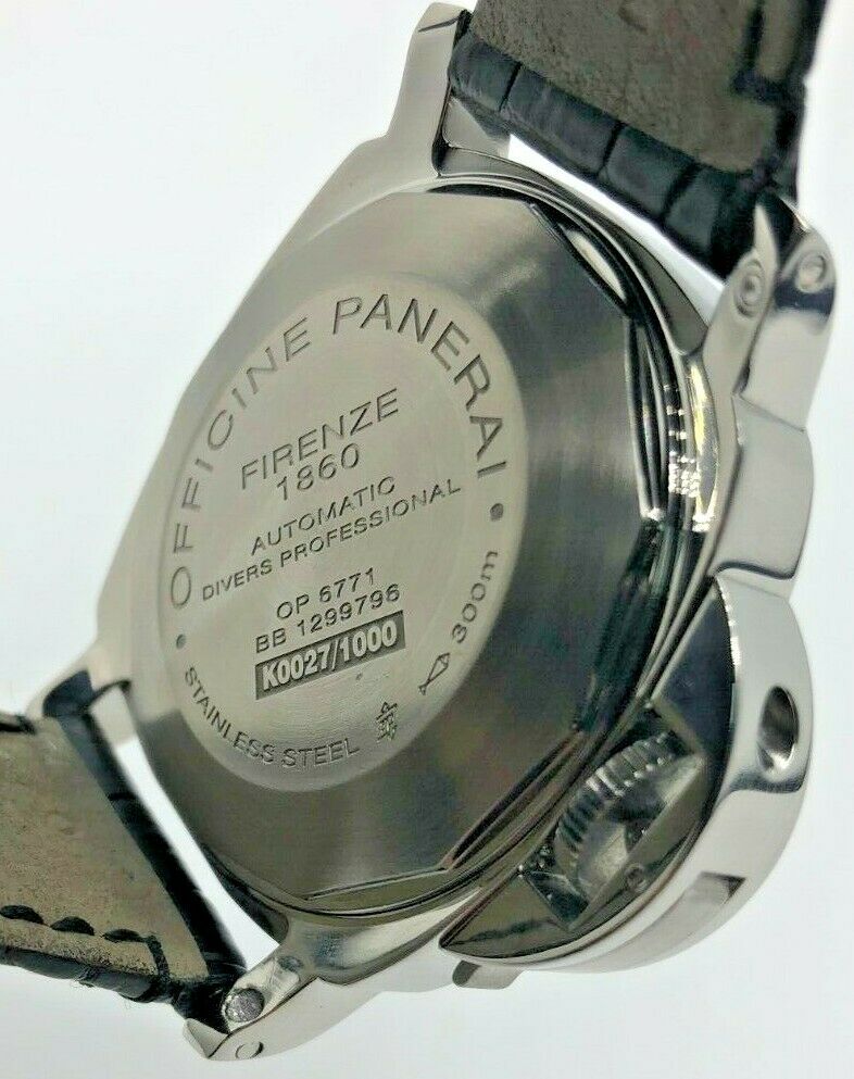 PANERAI LUMINOR SUBMERSIBLE OP 6771 AUTOMATIC STAINLESS STEEL