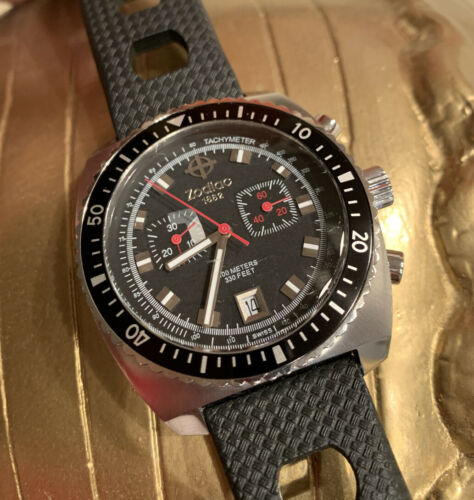 ドイツ製　惑星音叉11本にzodiac付き！ Zodiac Sea Dragon Watch ZO2240 Limited Edition Swiss