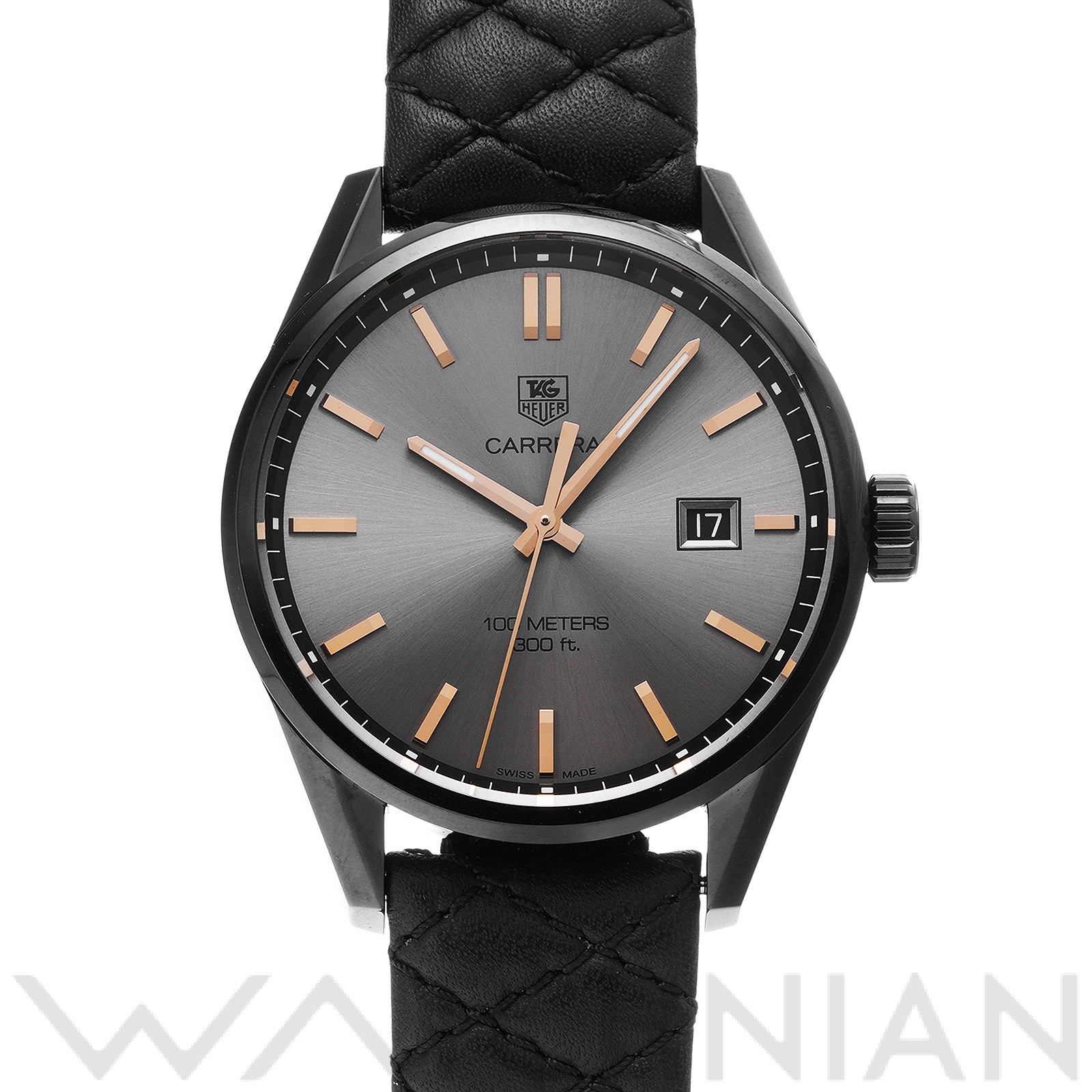 Used TAG HEUER Carrera Lady Cara Delevingne WAR101A.FC6367 Gray