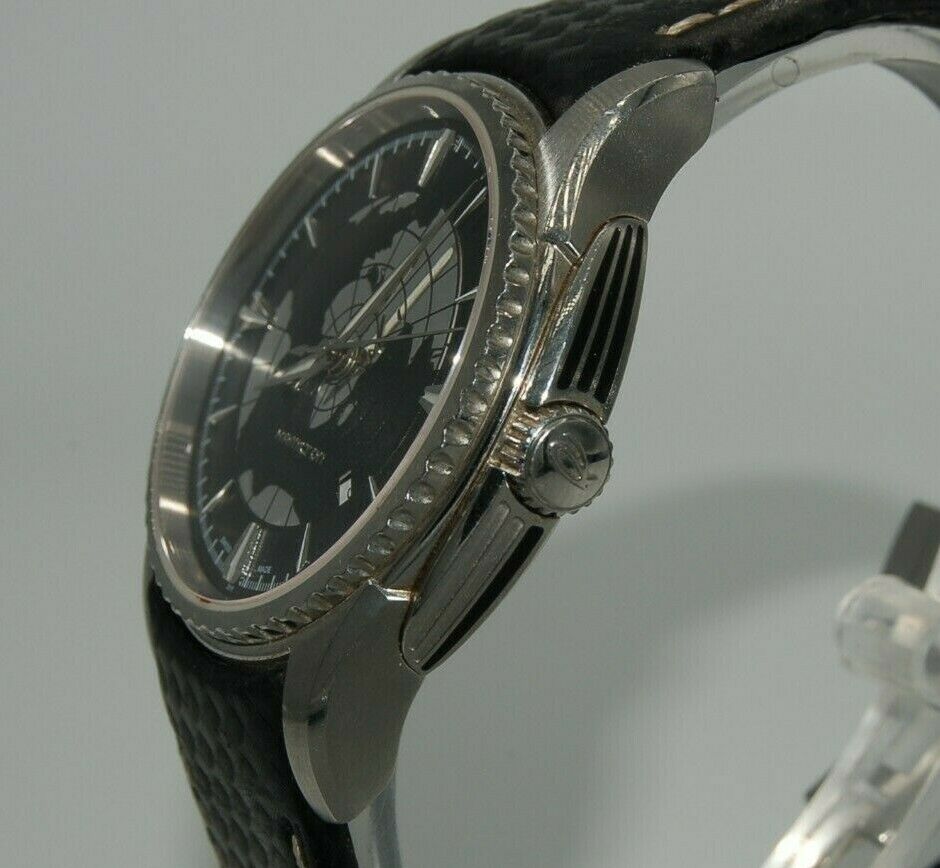 Hamilton Riva Automatic World Dial H346550 Stainless Steel Watch