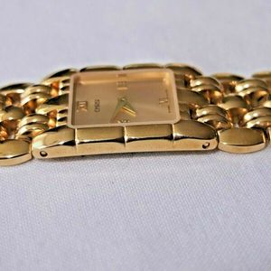 Christ 1863 Damen Armbanduhr 21 6234 In Goldfarbe Swiss Made Top Zustand Watchcharts