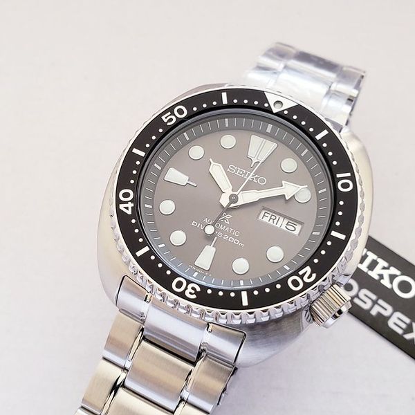 For sale: brand new Seiko sunburst grey Turtle | WatchCharts