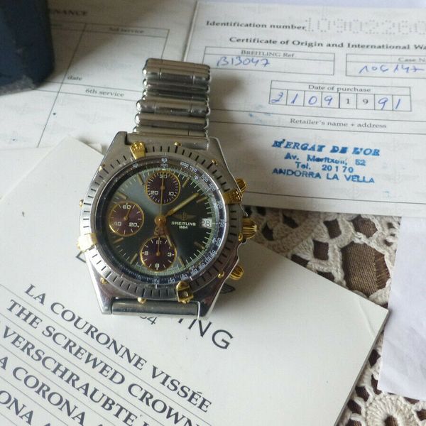 breitling chronomat 1991