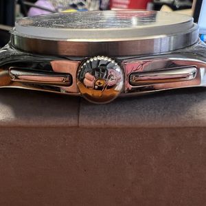 Bulova Orologio Uomo Al Quarzo, Quadrante Con Diamanti E Cristallo Minerale - Bracciale In Acciaio