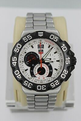 Tag Heuer CAH1011.BA0854 Formula 1 GRANDE DATE Watch Mens White