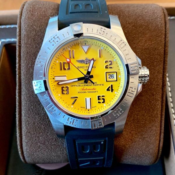 breitling seawolf cobra yellow