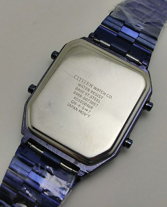 Citizen Ana-Digi Temp - Blue - 8988-S073057 Multi-Functional Wrist