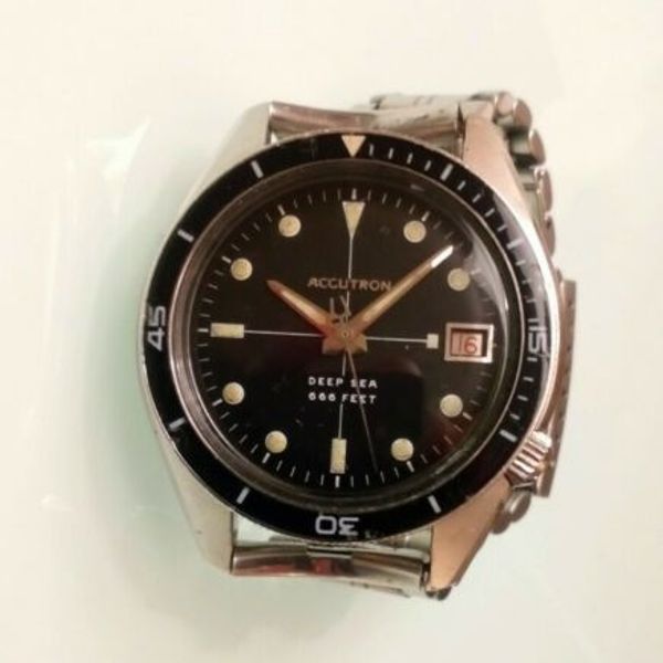 Bulova Accutron Deep Sea 666 Feet Divers Watch - Circa 1969 | WatchCharts