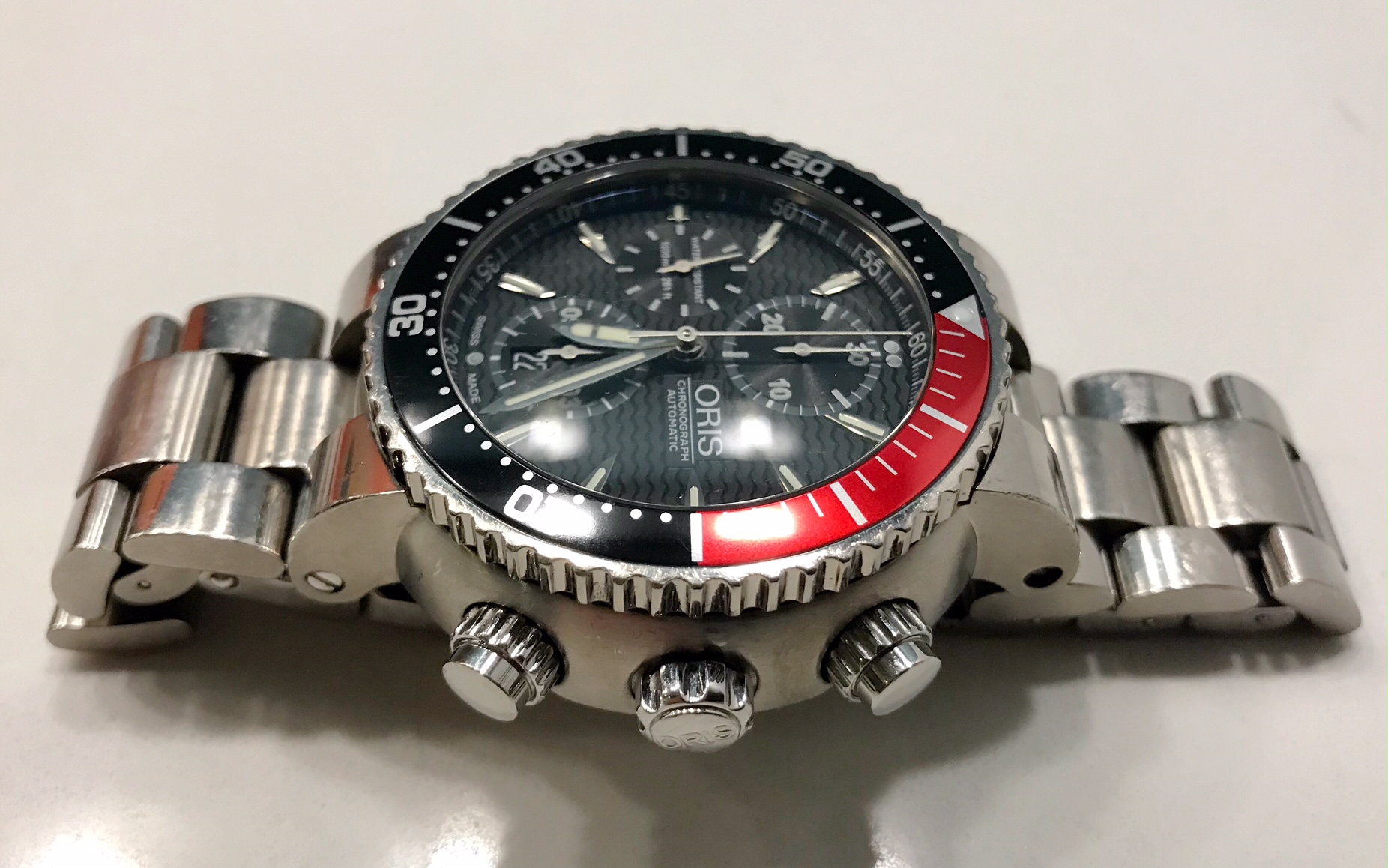 FS Oris Divers Titan Chronograph Automatic TT1 Men s Watch 674