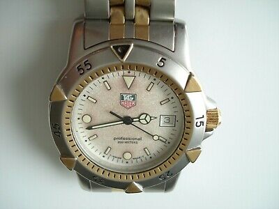 TAG HEUER 955.713G QUARTZ WRISTWATCH WITH BOX