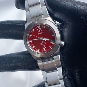 SEIKO SUS PERPETUAL CALENDAR 8F32-0210 Quartz Black Dial 36