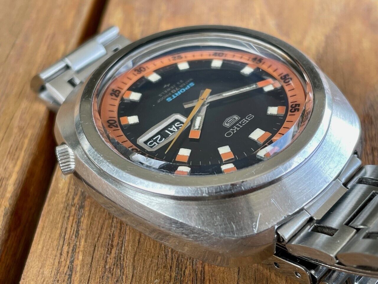 Vintage 1969 Seiko 5 Sports 5126-6010 Mens Watch | WatchCharts