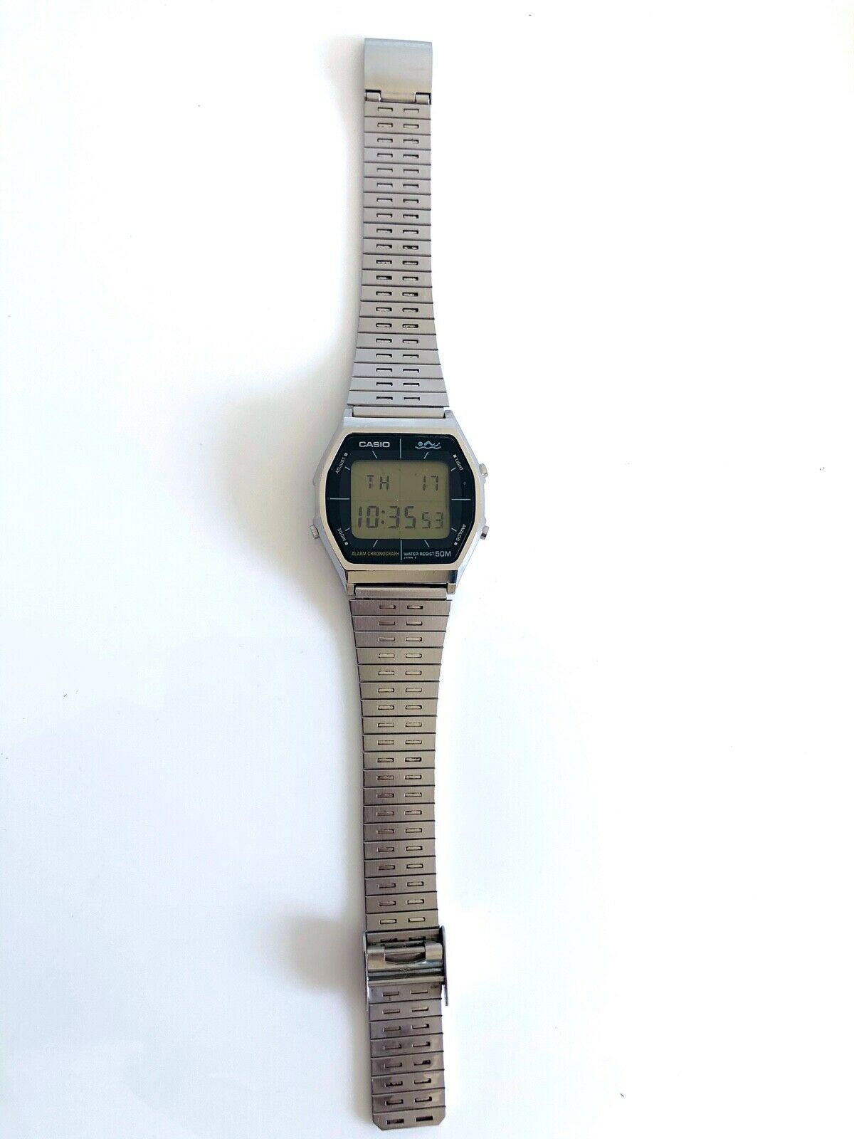 Vintage CASIO AA-92W Digital Wrist Watch AA92W ( Blue Thunder