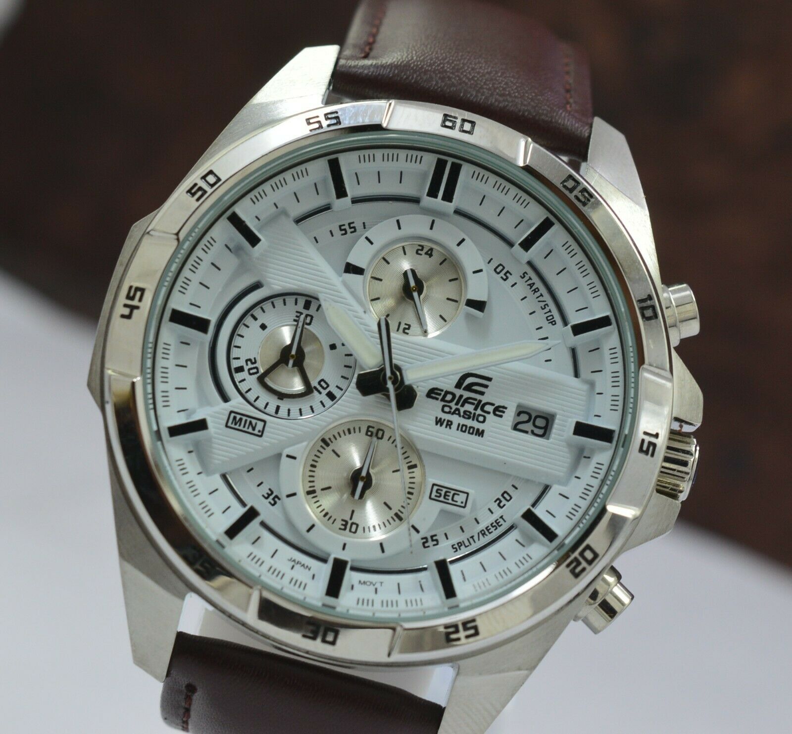 casio edifice 556 leather