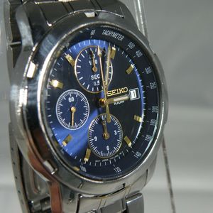 MEN'S SEIKO 7T92-0BF0 CHRONOGRAPH WATCH - VERY GOOD COND. - BOXED - PLEASE  READ | WatchCharts