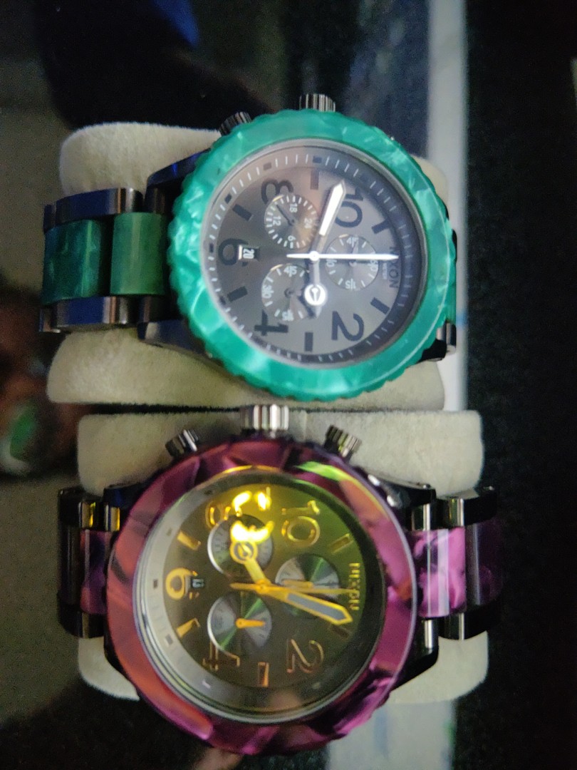 Nixon 42-20 Chrono Emerald & Purple | WatchCharts Marketplace