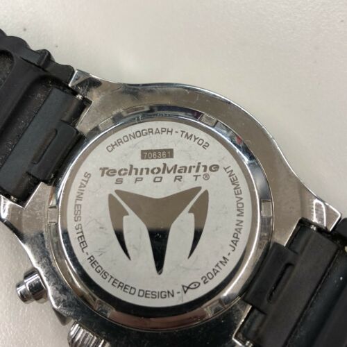 TechnoMarine Sport Stainless Steel Chronograph Men's Watch