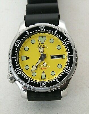 Citizen promaster yellow online dial