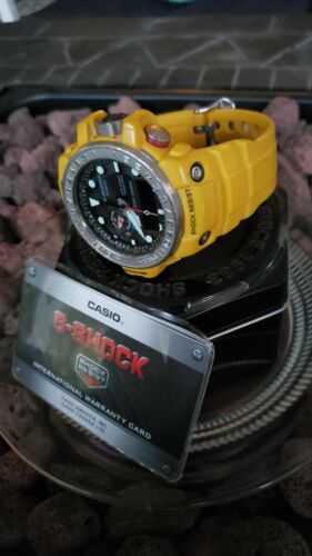 Casio G Shock GULFMASTER yellow 5371 Tough Solar Atomic Multi Band 6 GWN 1000 WatchCharts Marketplace