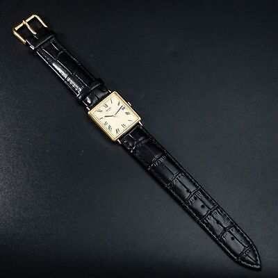 Vintage 1983 [N-MINT] SEIKO Chariot 7431-5180 New BAND Gold Tank