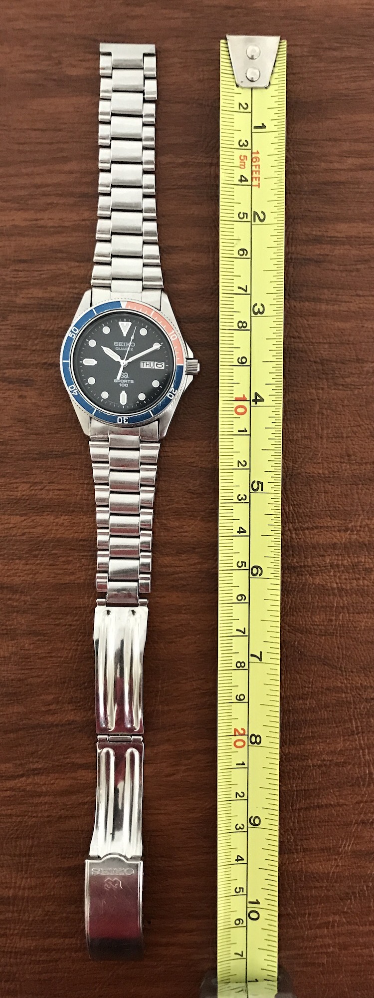 WTS Seiko 8123 6109 Pepsi Quartz Divers WatchCharts