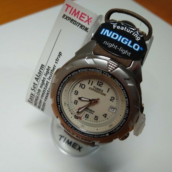 New Timex Men's T47902 9J Expedition Easy Set Alarm Indiglo Watch - New in  Box | WatchCharts