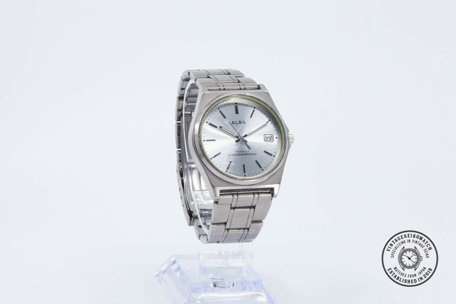 SEIKO ALBA VX42-0AE0 TITANIUM WATCH JAPAN | WatchCharts Marketplace