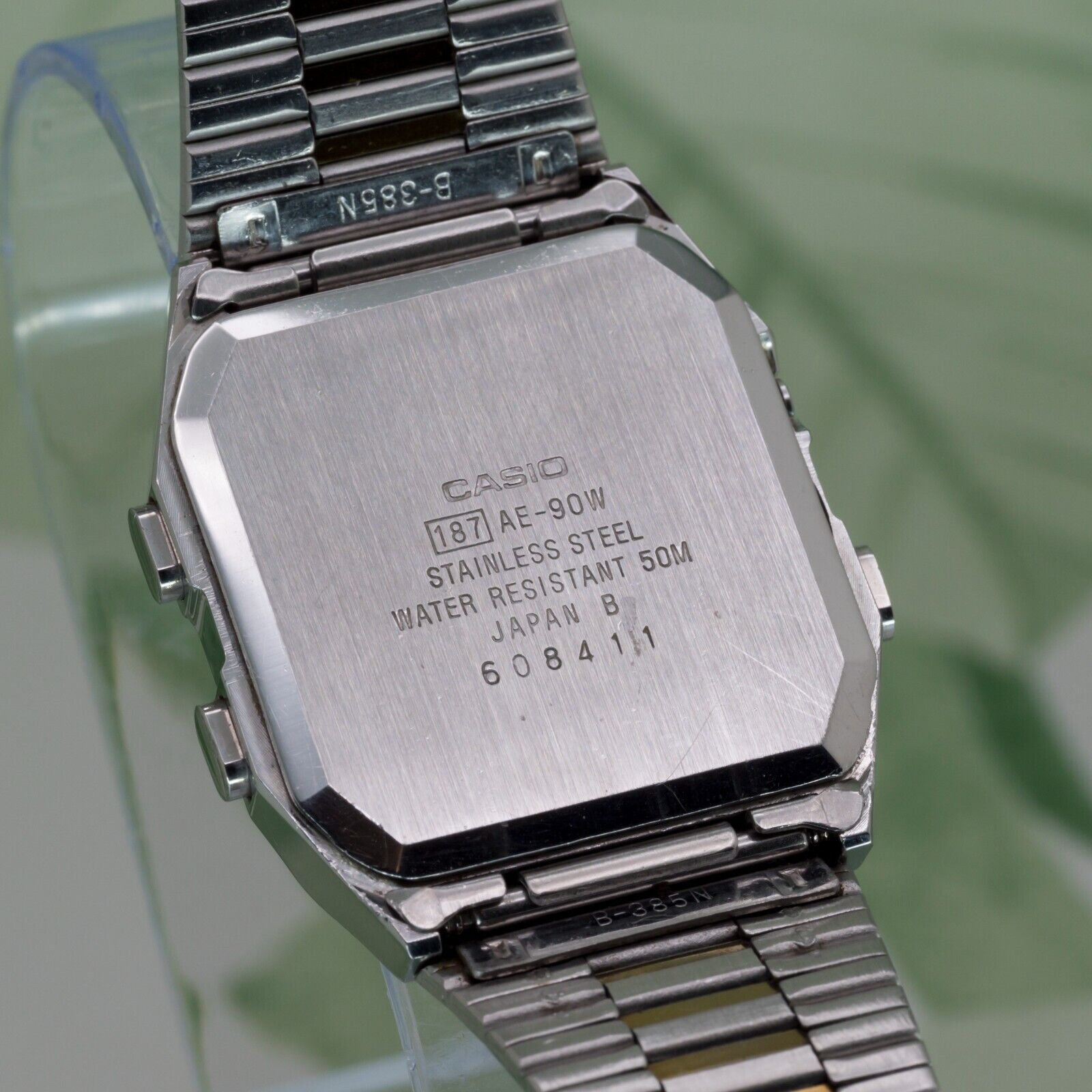 1982 CASIO AE-90W ANA-DIGI WR 50M ALARM CHRONO VINTAGE DIGITAL