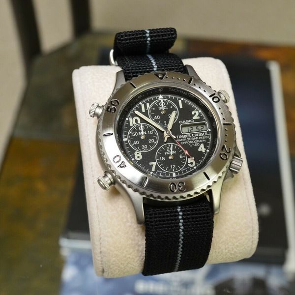 CASIO TIC-4 TIMBER CRUISER 1325 ILLUMINATOR DIVE WATCH 200M