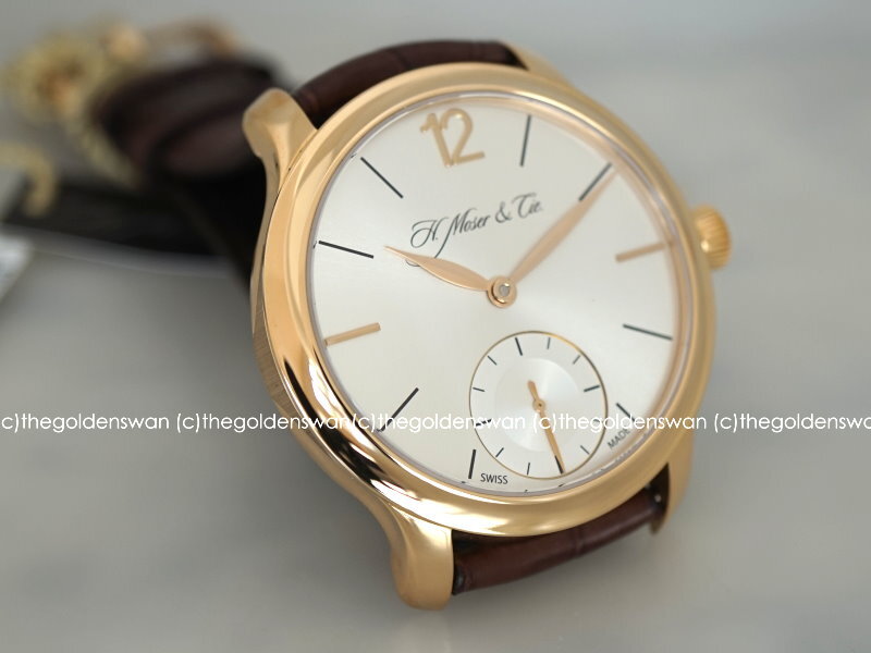 H. Moser Cie Endeavour Small Seconds Rose Gold Argent Dial