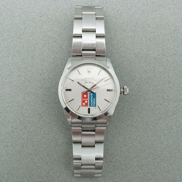 Original Rolex Oyster Perpetual AirKing AirKing 5500 Dominos Pizza