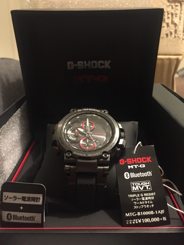 FS: Casio G-Shock MTG-B1000B-1AJF | WatchCharts Marketplace