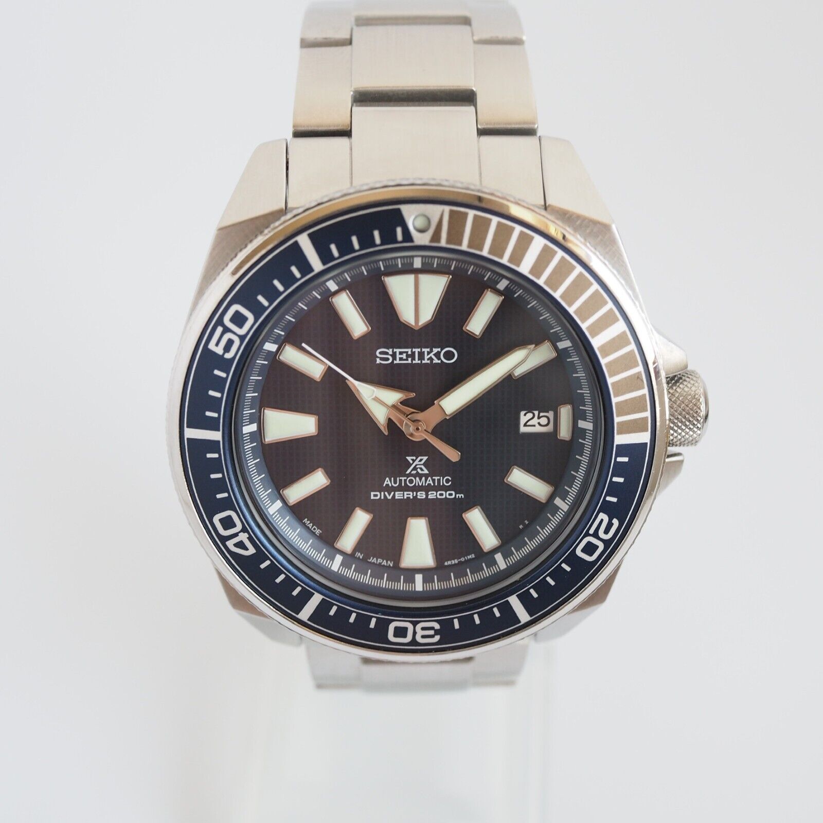 SEIKO X 4R35-01V0 AUTOMATIC AIR 蒸らせ DIVERS