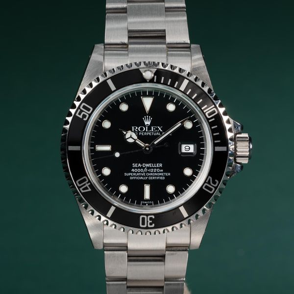 FS: 1998 Rolex Sea-Dweller 16600 with Swiss Only Dial and Papers ...