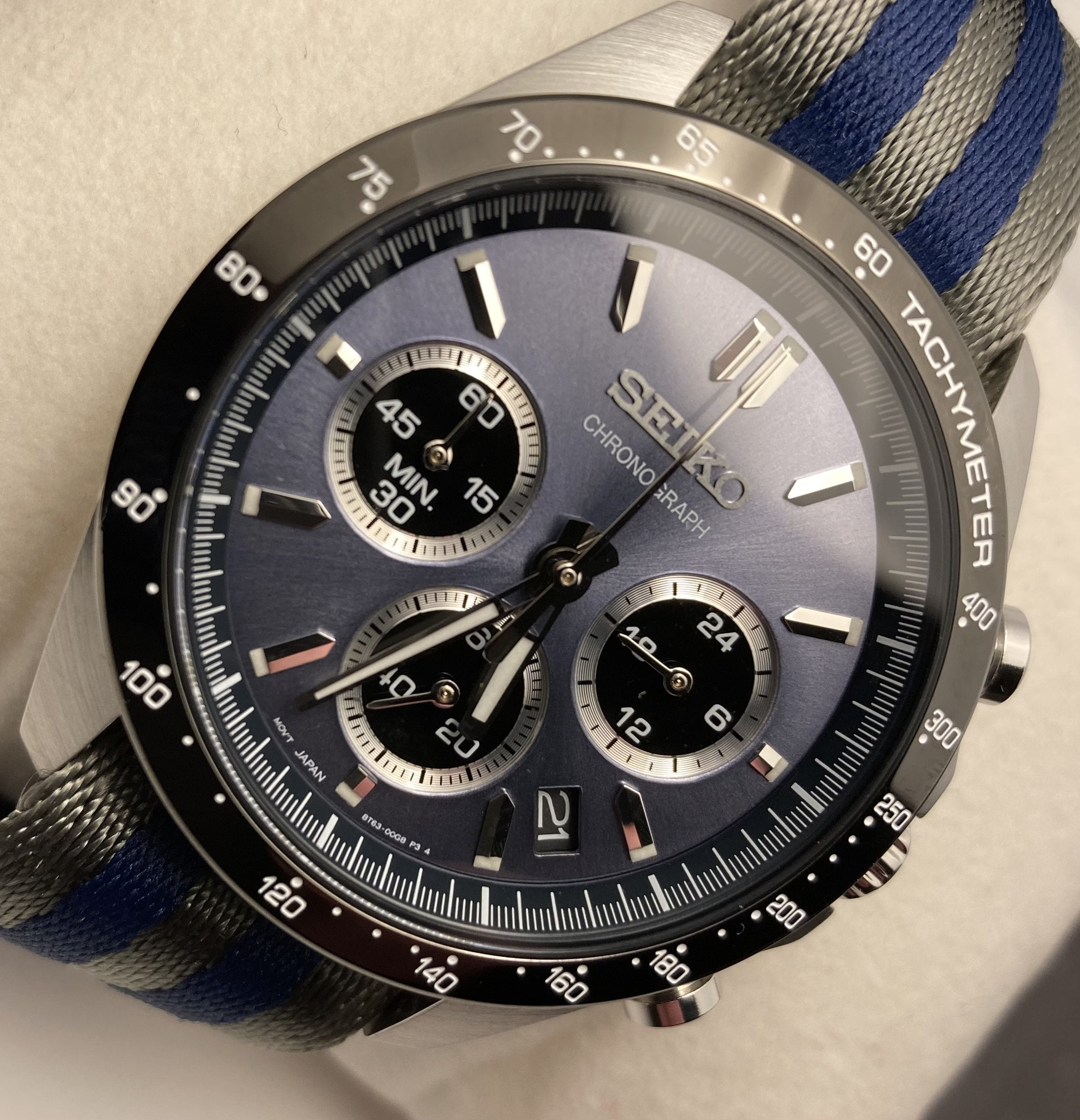 Last reduction: Seiko spirit chronograph sbtr027 meca-quartz