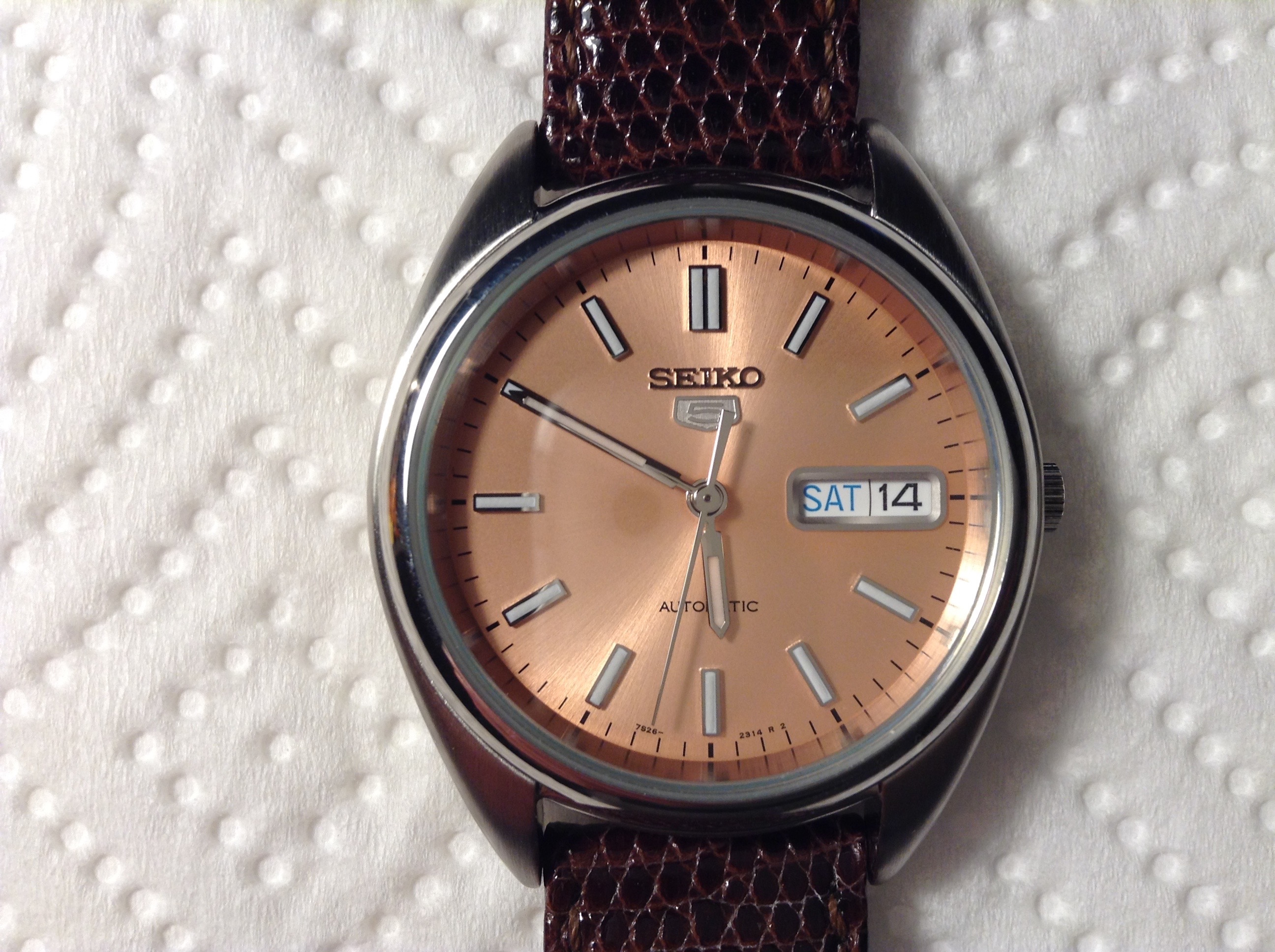 FS Seiko 5 Copper Dial Automatic WatchCharts