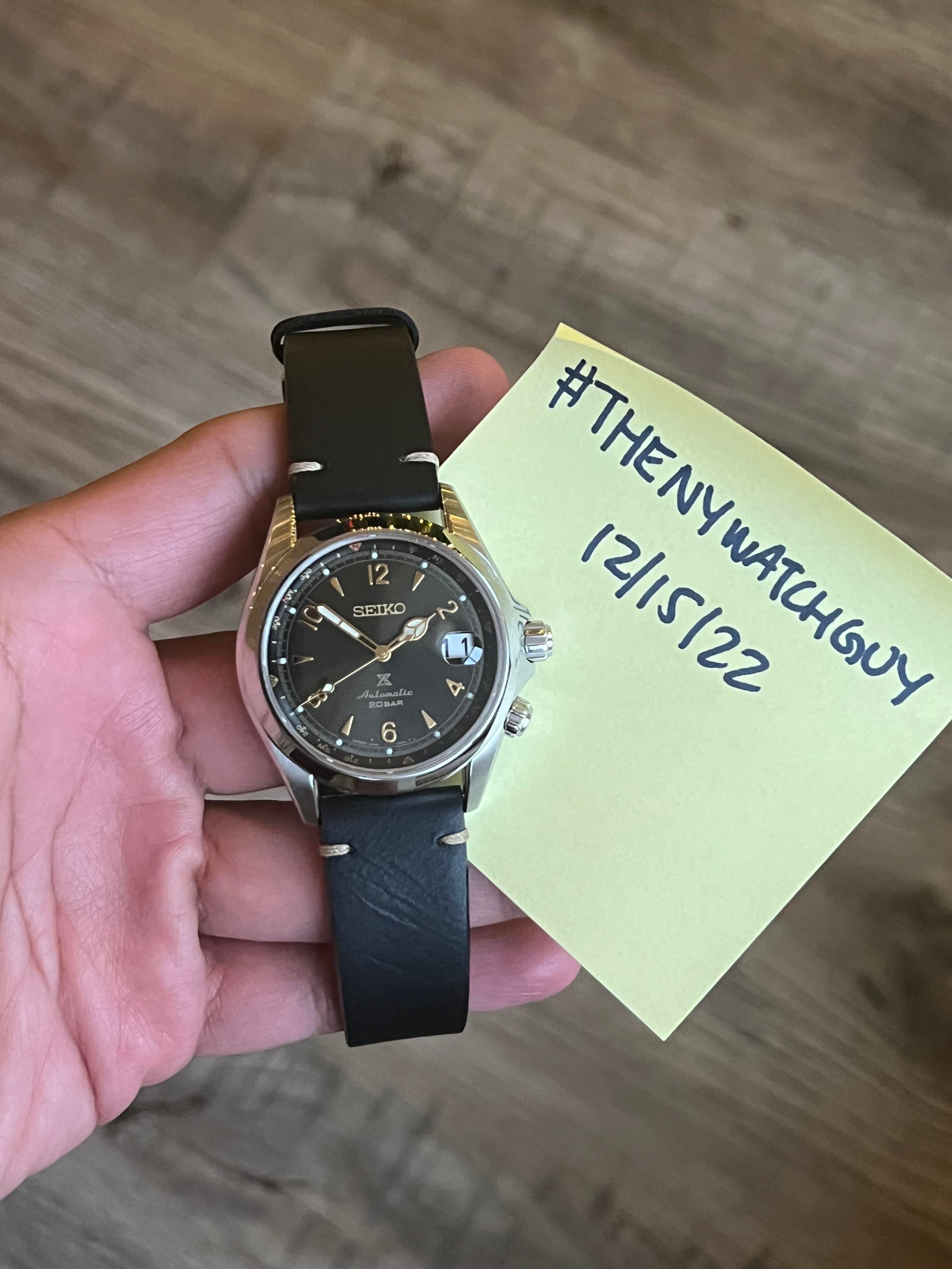 WTS] - Seiko Alpinist SPB209 - Full Kit - $499 Shipped | WatchCharts