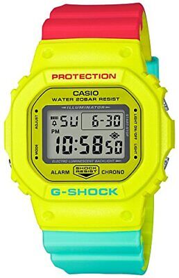 CASIO Watch G-SHOCK Breezy-Rasta Color DW-5600CMA-9JF Men's