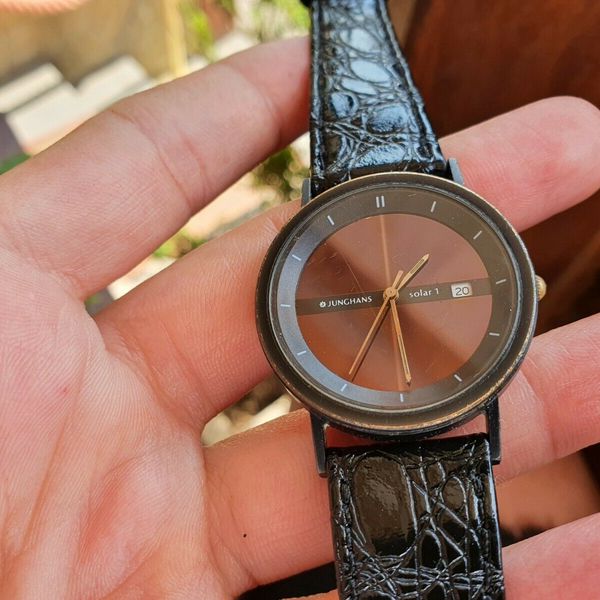 Montre Junghans Solar 1 - Montre Solaire - Occasion - Fabriquée En Allemagne