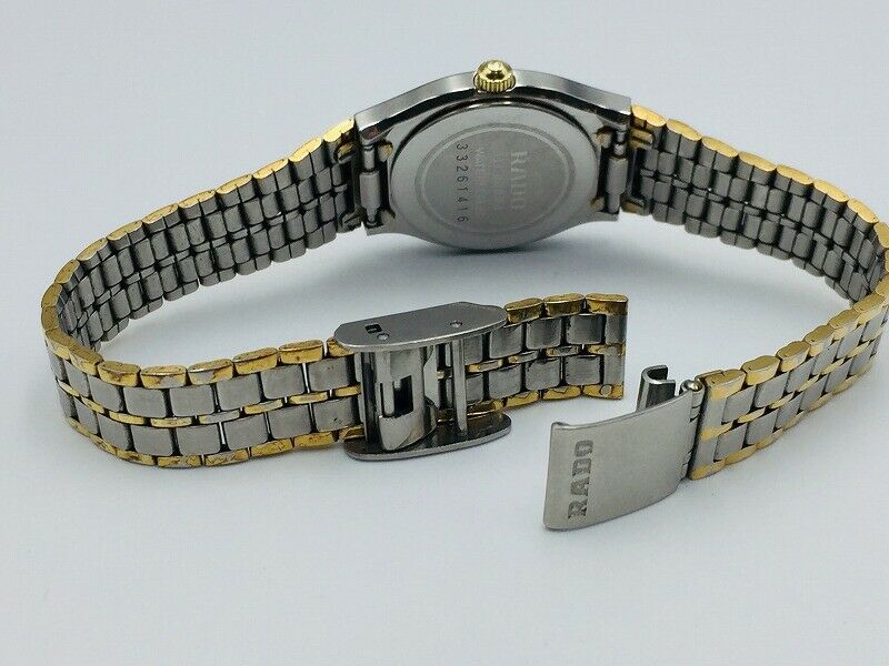 RADO Watch 111.4007.4 Women's Quartz 18K Gold Plated St.Steel Date