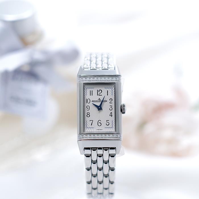 Jaeger-LeCoultre Reverso One Silver Bezel Diamond Q3288120 JAEGER