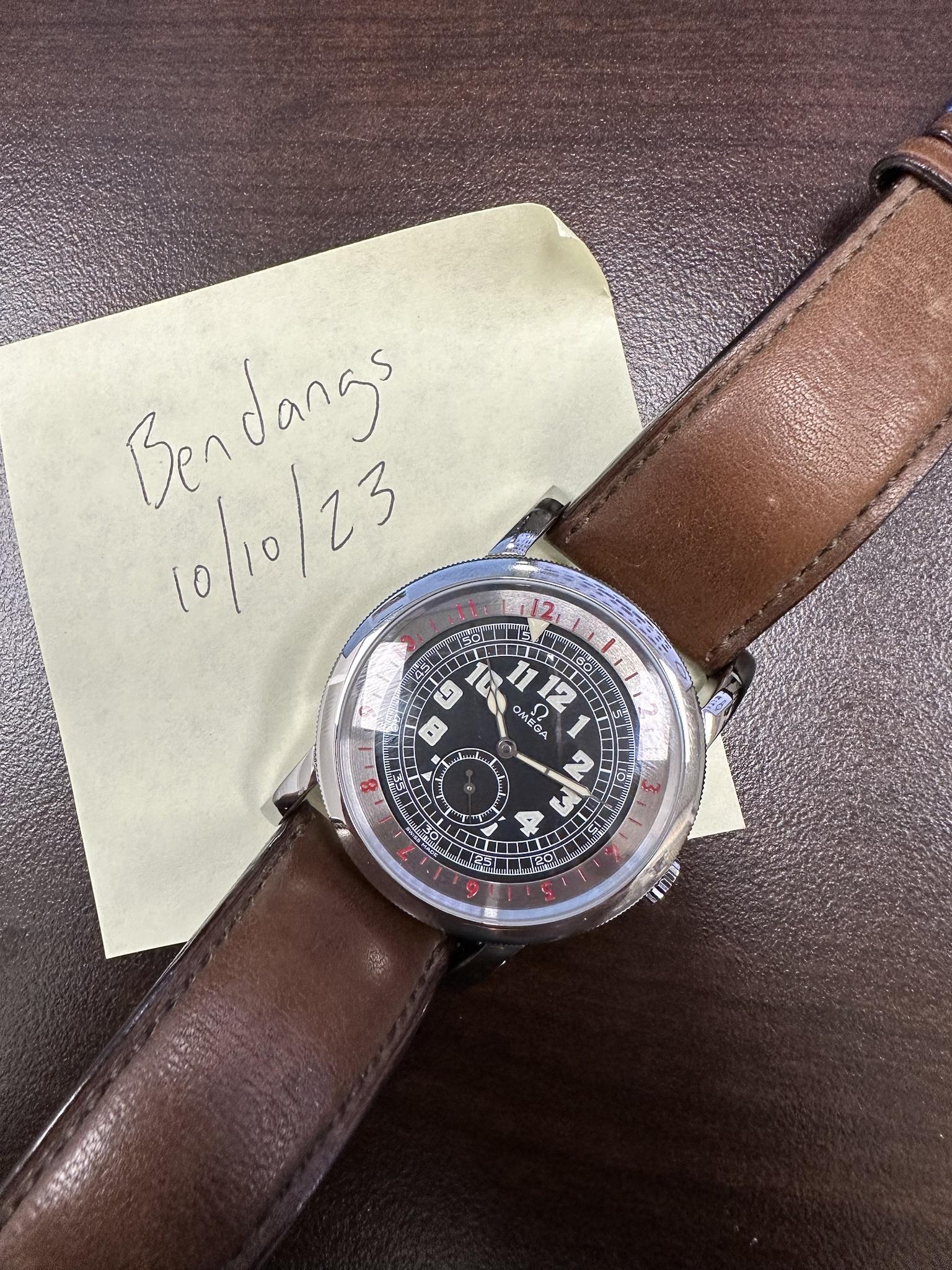 WTS Omega Museum Collection 1938 Pilot Aviator Re edition