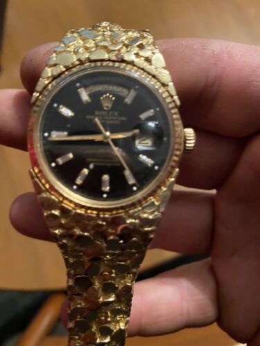 Gold hot sale nugget rolex