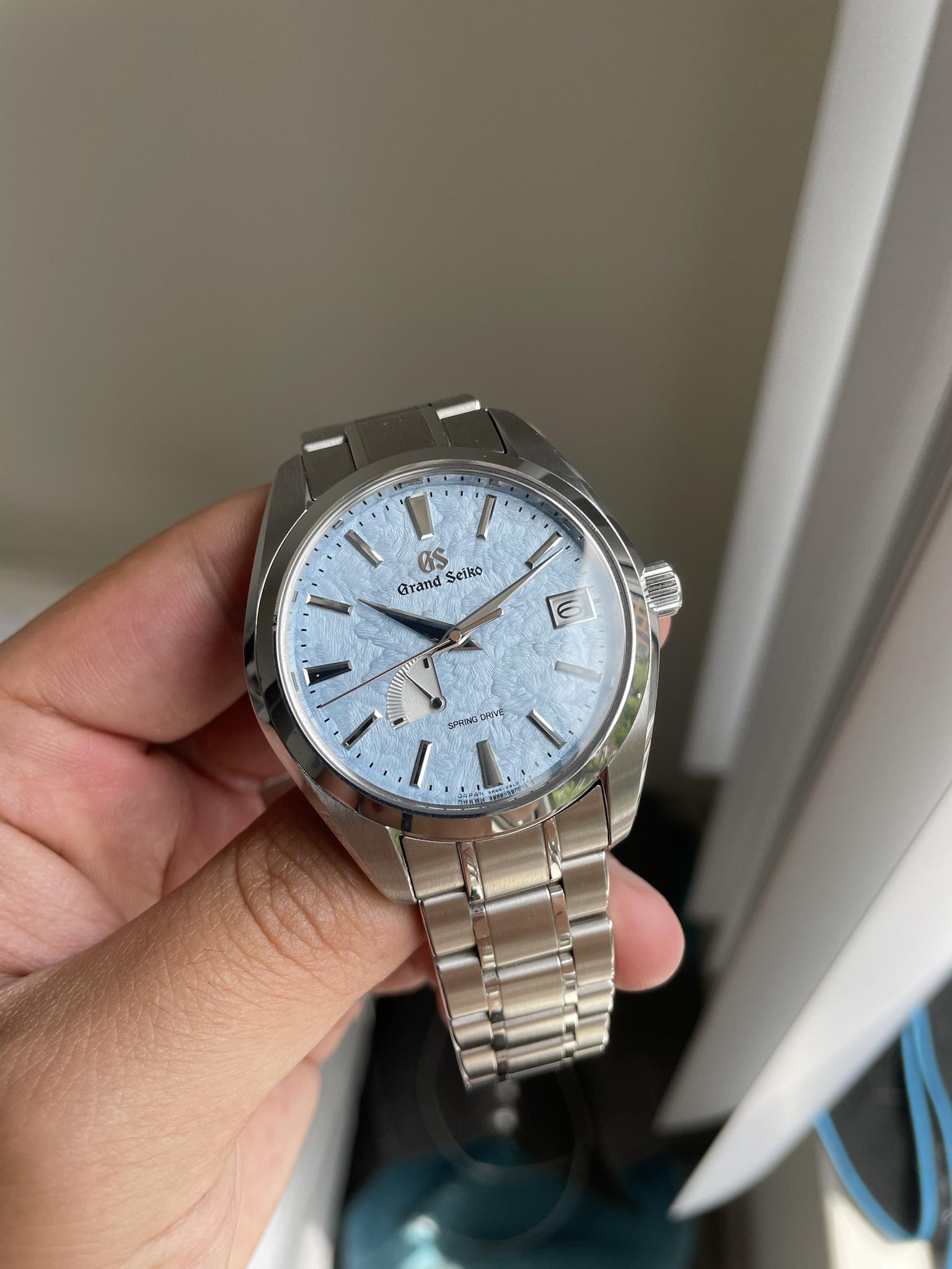 WTS Grand Seiko Limited Edition SBGA435 Skybridge WatchCharts