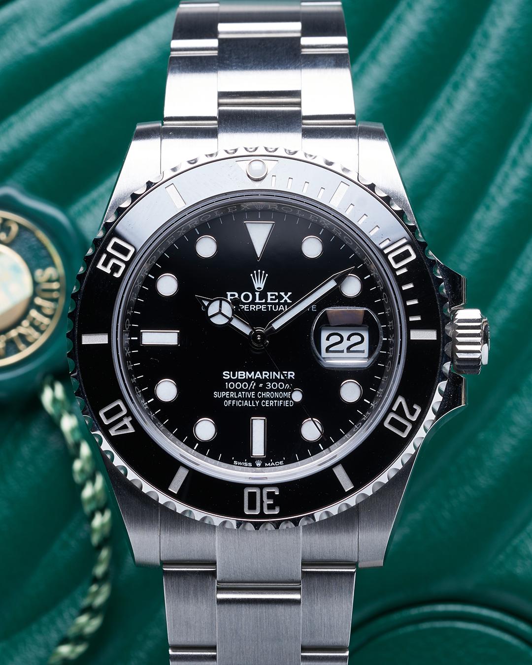 WTS 2022 Rolex Submariner Date Ref. 126610LN with Box Papers